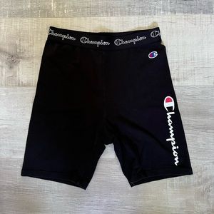 🔥3 FOR 25$ black champion biker shorts